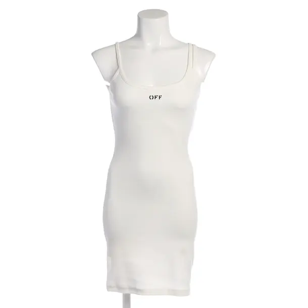 Kleid in Weiß, Baumwolle, Off-White