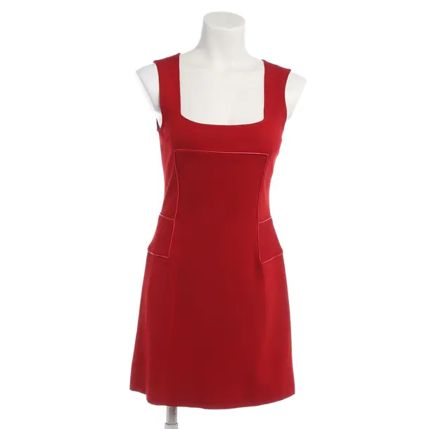 Kleid in Rot, Viskose, Versace Jeans Couture