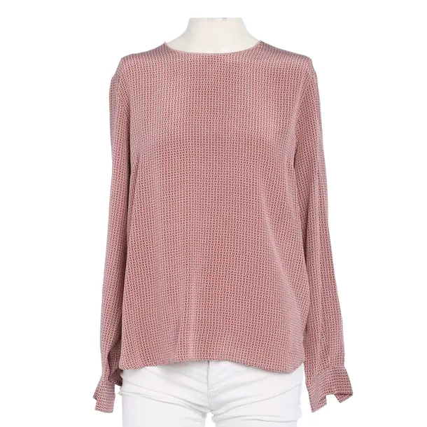 Bluse in Rot, Seide, Hemisphere