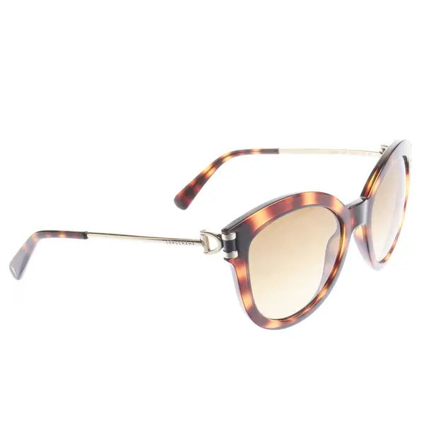 Sonnenbrille in Metallic, Kunststoff / Metall, Longchamp