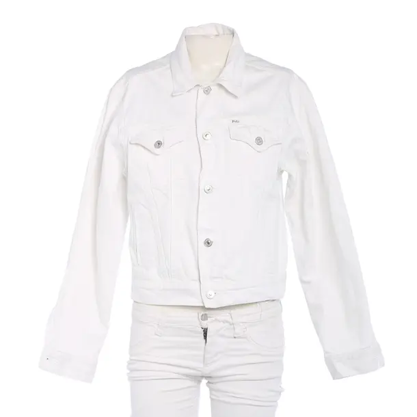 Jeansjacke in Weiß, Baumwolle, Polo Ralph Lauren