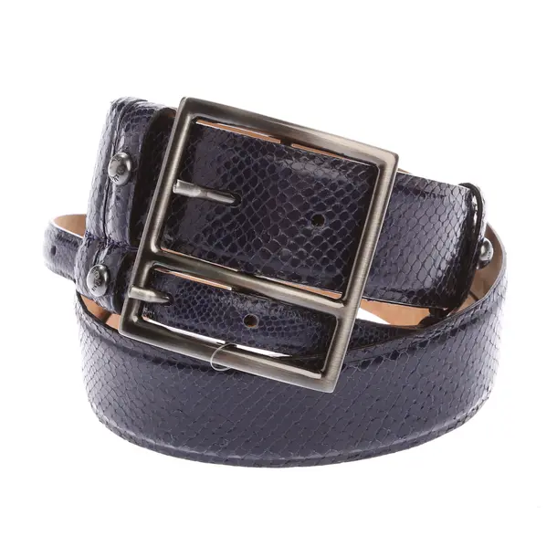 Belt in Blue, Leather, Max Mara