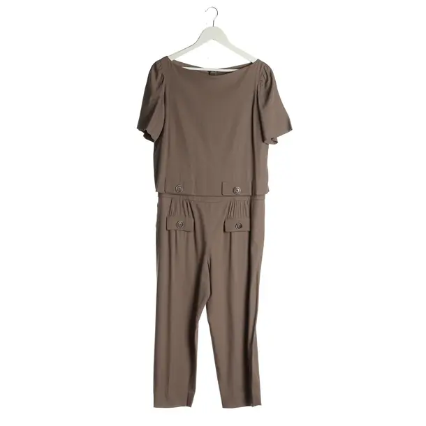 Jumpsuit in Braun, Wolle, Moschino