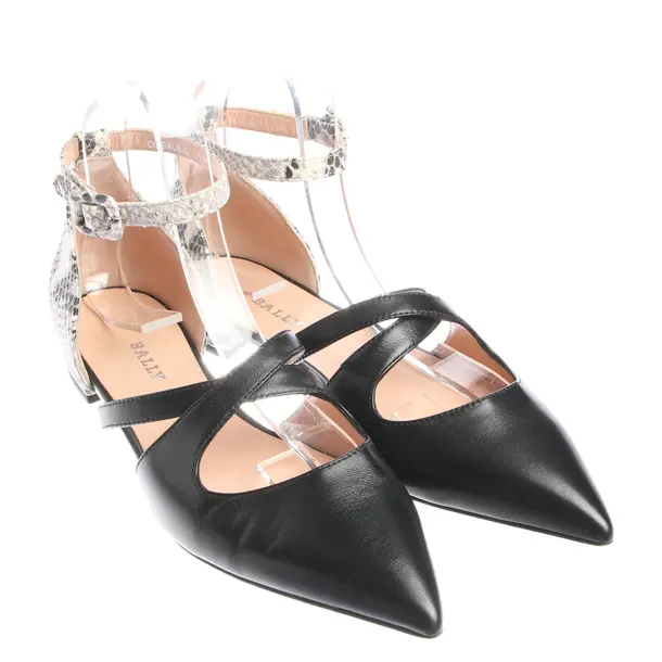Flats in Black, , Bally