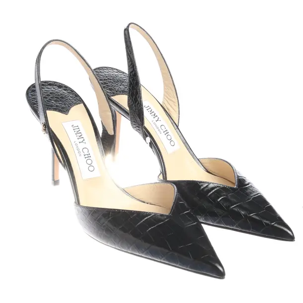 Slingbacks in Black, , Jimmy Choo