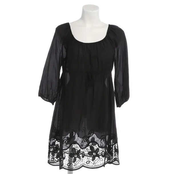 Kleid in Schwarz, Baumwolle, Diane von Furstenberg