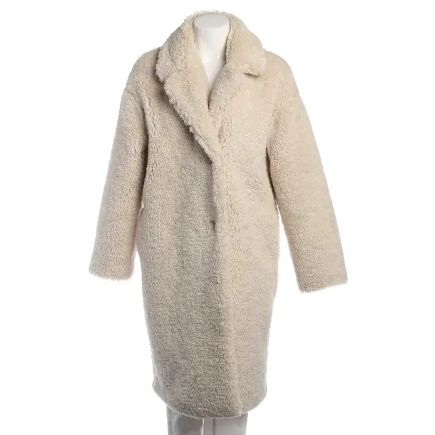 Wintermantel in Weiß, Polyester, Sandro