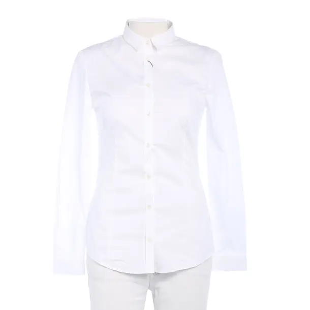 Blouse in White, Cotton, Burberry London