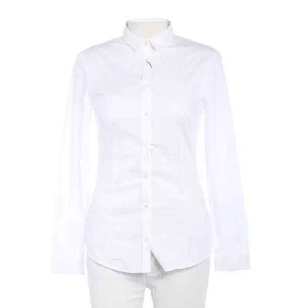 Blouse in White, Cotton, Burberry London