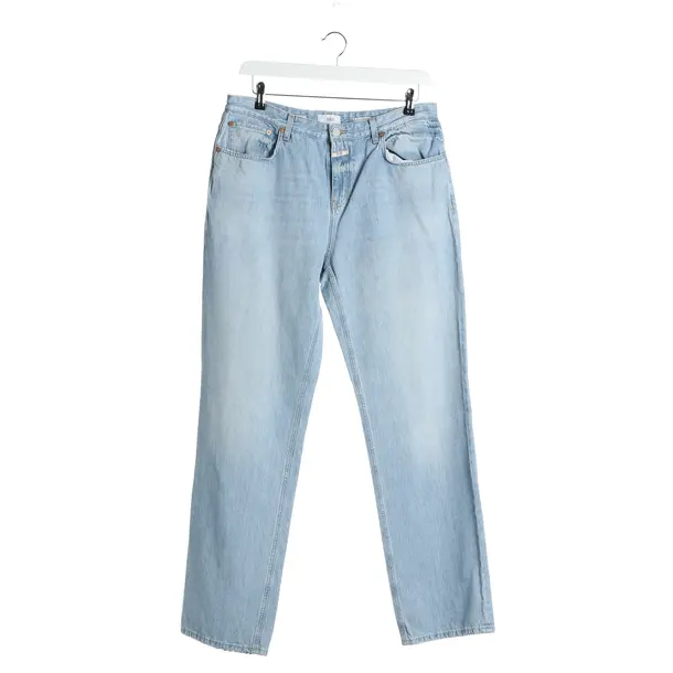 Jeans Straight Fit in Blau, Baumwolle, Closed