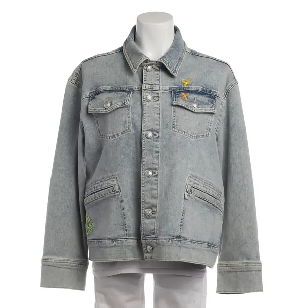 Mid-Season Jacket in Blue, Cotton, Lieblingsstück