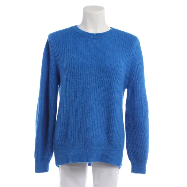 Jumper in Blue, Wool, Closed