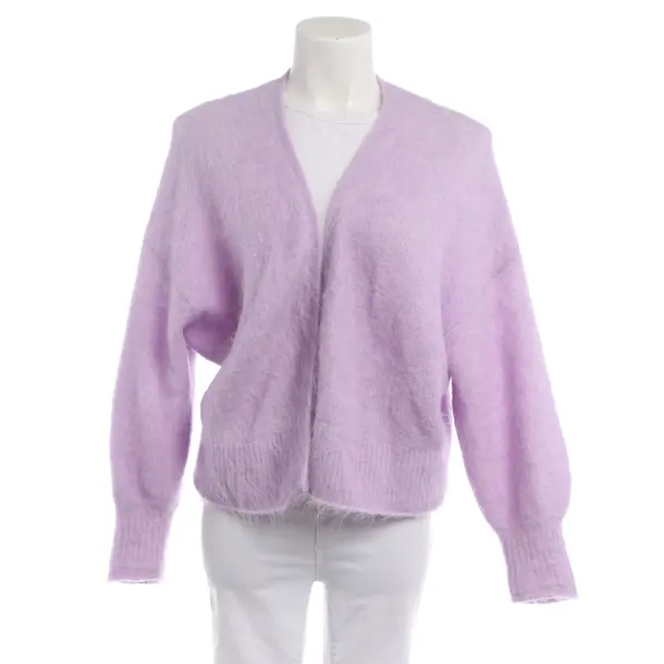 Cardigan in Purple, Acrylic, American Vintage
