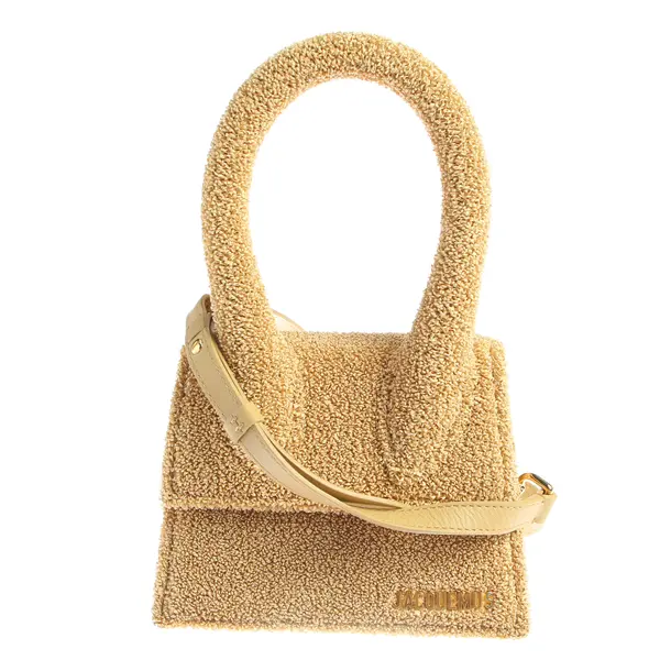 Handtasche in Braun, Stroh, Jacquemus