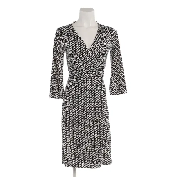 Kleid in Schwarz, Seide, Diane von Furstenberg