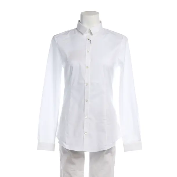 Blouse in White, Cotton, Burberry London