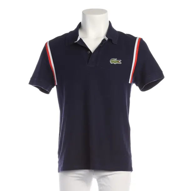 Poloshirt in Blau, Baumwolle, Lacoste