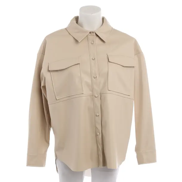 Mid-Season Jacket in White, Polyester, Mrs & Hugs
