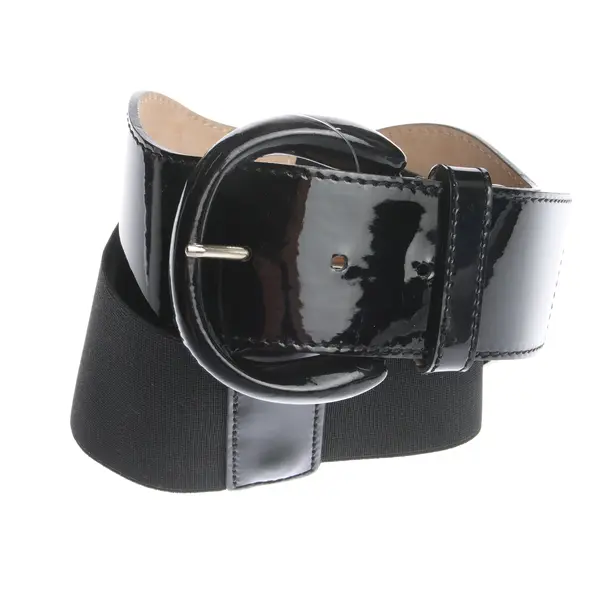 Gürtel in Schwarz, Leder, Max Mara