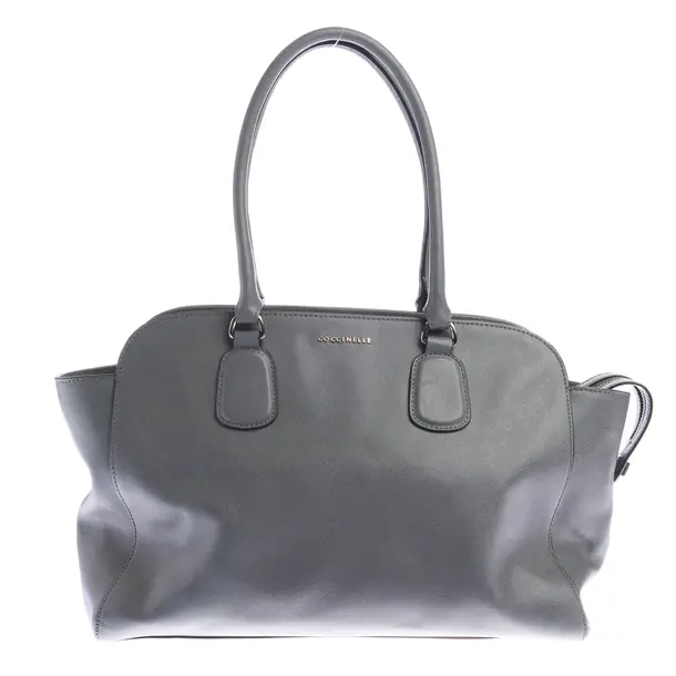 Handbag in Gray, Leather, Coccinelle