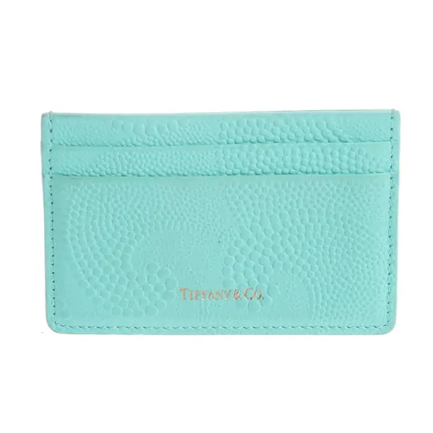 Etui in Blau, Polyurethan, Tiffany & Co