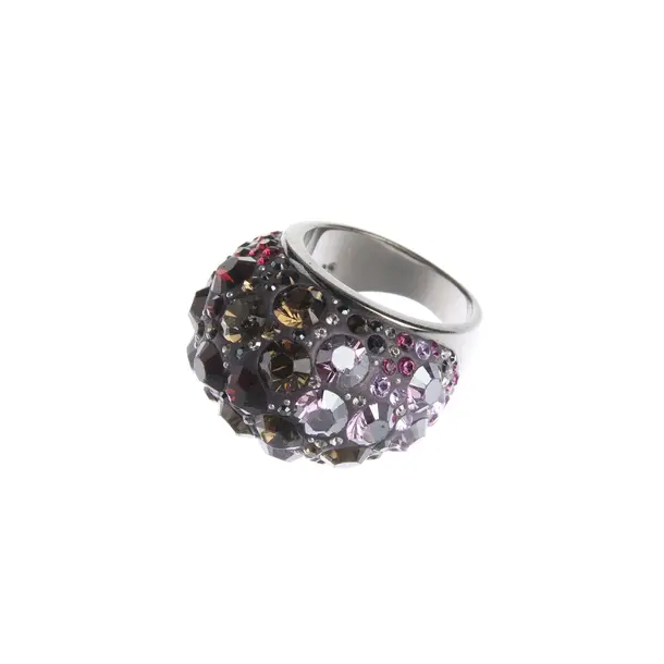 Ring in Mehrfarbig, Metall (metallisch, metallisiert), Swarovski