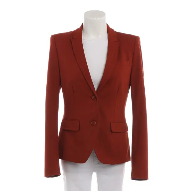 Blazer in Orange, Viscose, Drykorn
