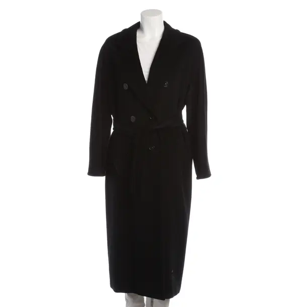 Winter Coat in Black, Wool, Max Mara