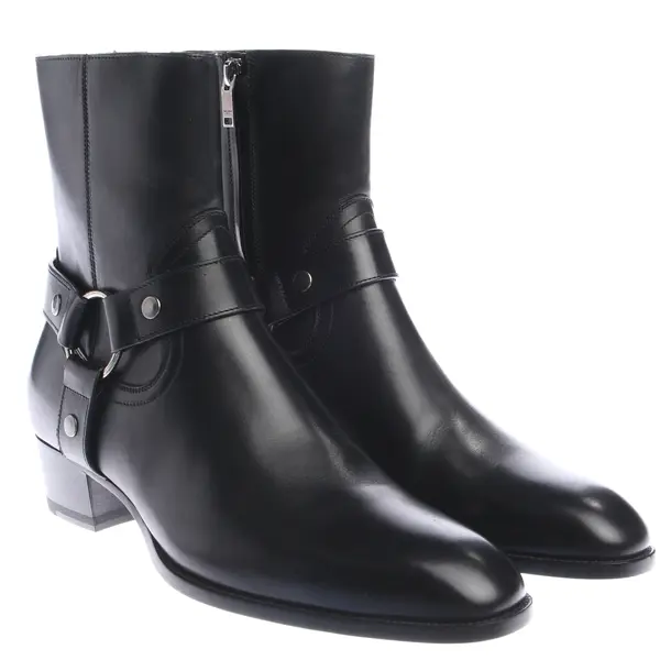 Stiefeletten in Schwarz, , Saint Laurent