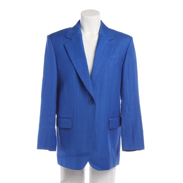 Blazer in Blue, Viscose, Sandro