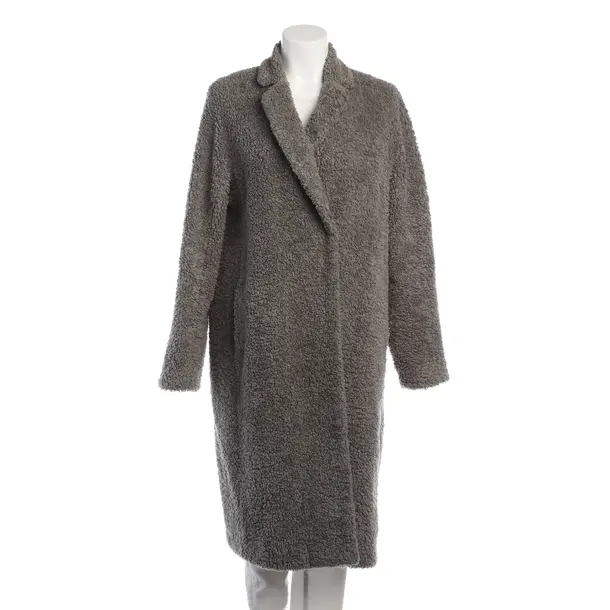 Winter Coat in Gray, Polyester, Max Mara