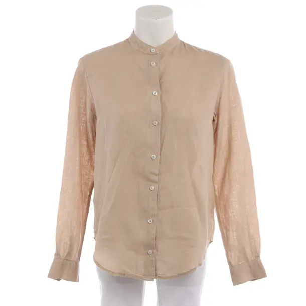 Blouse in Brown, Linen, Fay