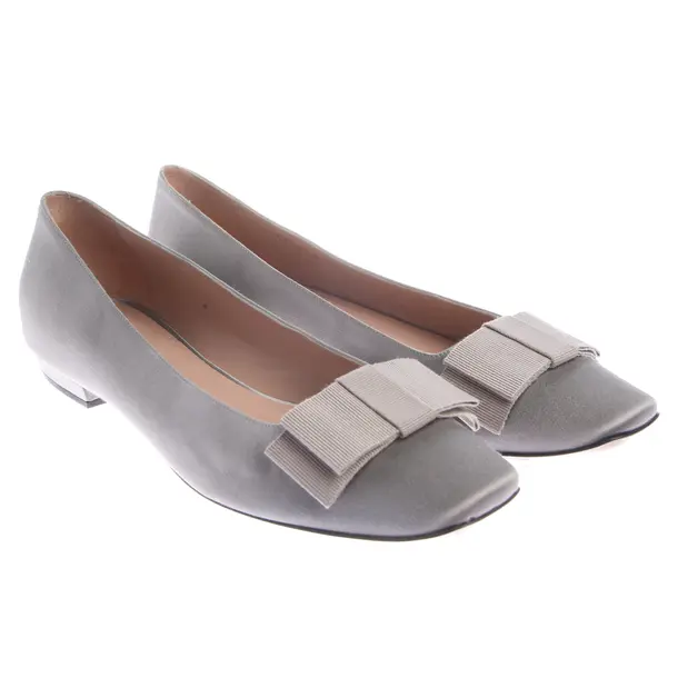 Ballerinas in Grau, , Giorgio Armani