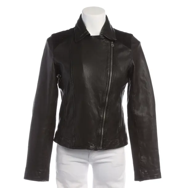 LeatherJacket in Black, Leather, Marc O'Polo