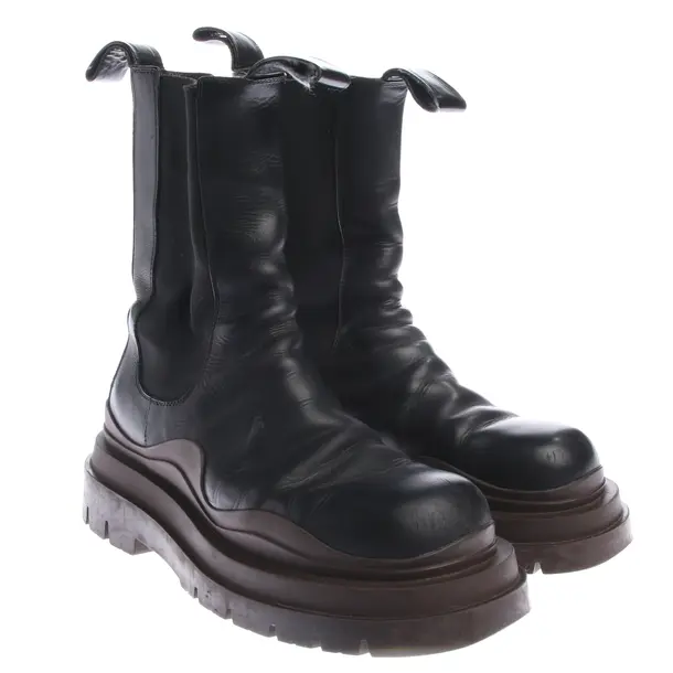 Stiefeletten in Schwarz, , Bottega Veneta
