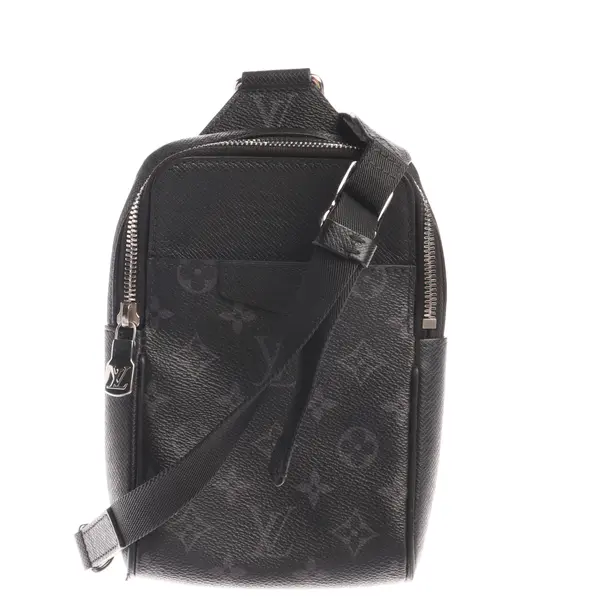 Umhängetasche in Grau, Canvas, Louis Vuitton