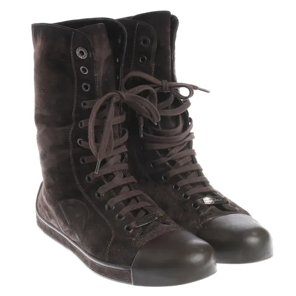 Winter Boots in Brown, , Giorgio Armani
