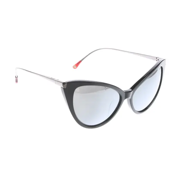Sonnenbrille in Schwarz, Kunststoff / Metall, Bally