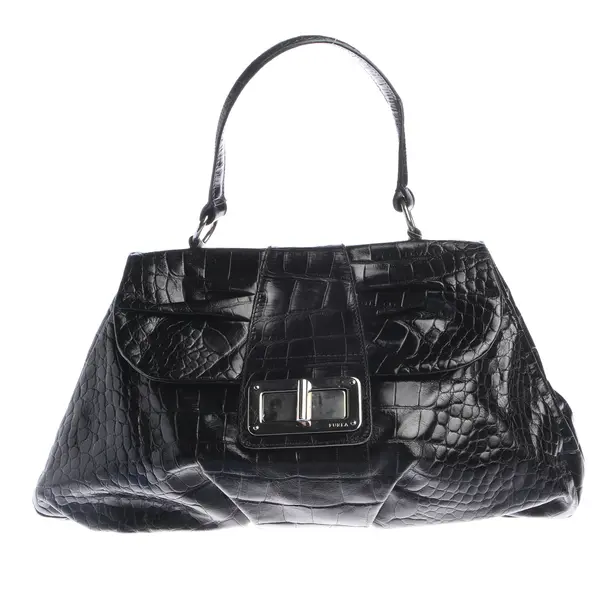 Handtasche in Schwarz, Leder, Furla