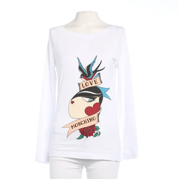 Longsleeve in Mehrfarbig, Baumwolle, Love Moschino