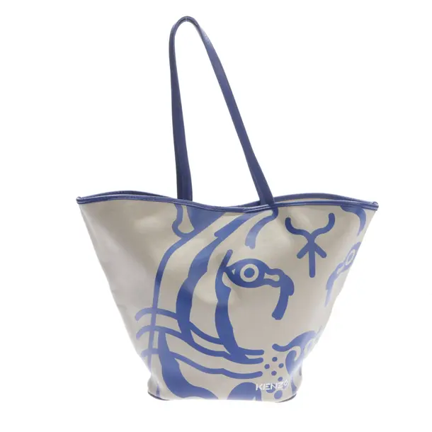 Shopper in Weiß, Baumwolle, Kenzo