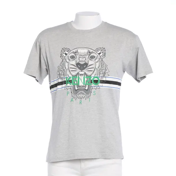 T-Shirt in Grau, Baumwolle, Kenzo