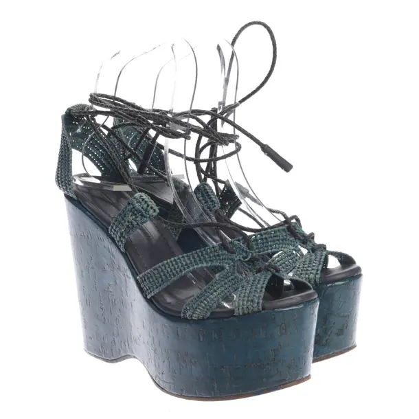 Wedges in Blue, , Polo Ralph Lauren