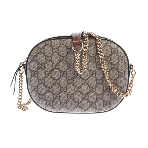 Shoulder Bag in Brown, Leather, Gucci