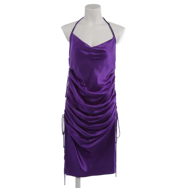 Cocktailkleid in Lila, Seide, Galvan London