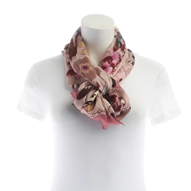 Shawl, in Multicolored, Silk, Salvatore Ferragamo