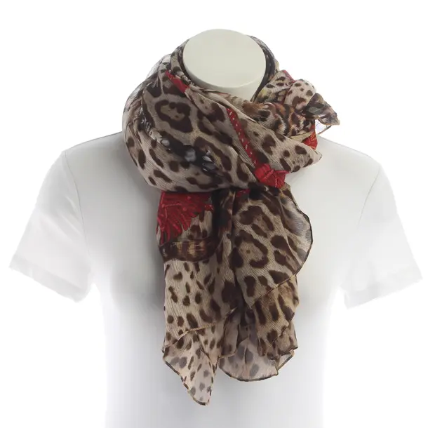 Sciarpa, in Multicolore, Viscosa, Dolce e Gabbana