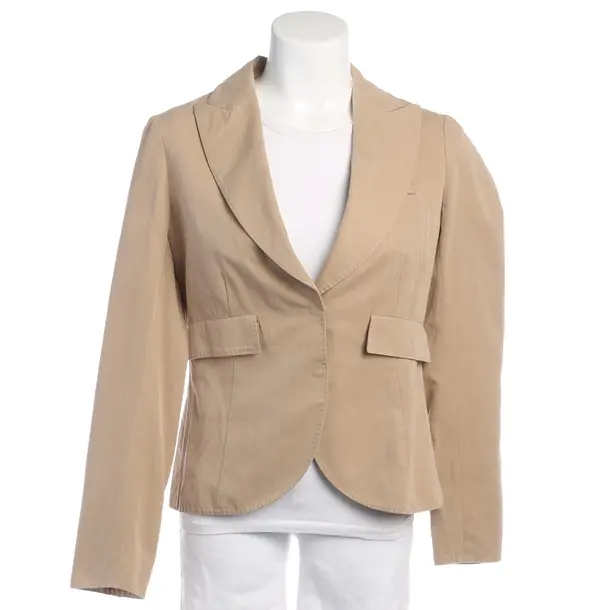 Blazer in Brown, Cotton, Brunello Cucinelli