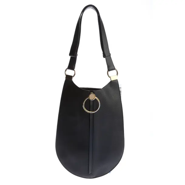 Schultertasche in Schwarz, Leder, Marni