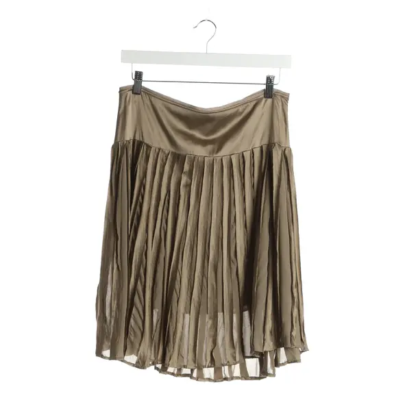 Skirt in Brown, Silk, Marc Cain